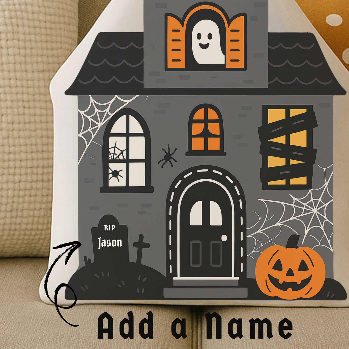 Personalized Spooky Haunted House
