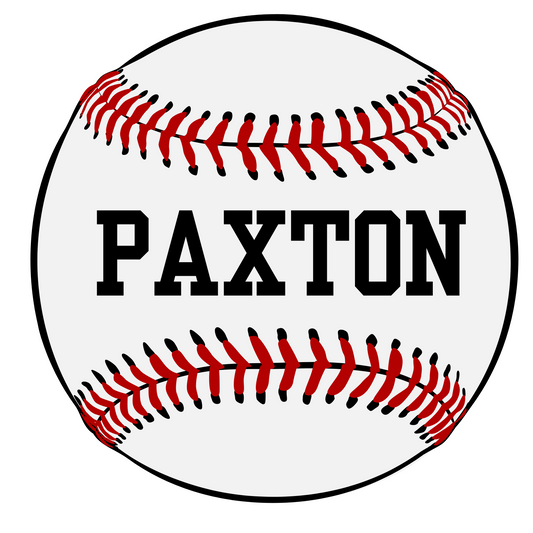 Personalized Baseball Shaped Pillow