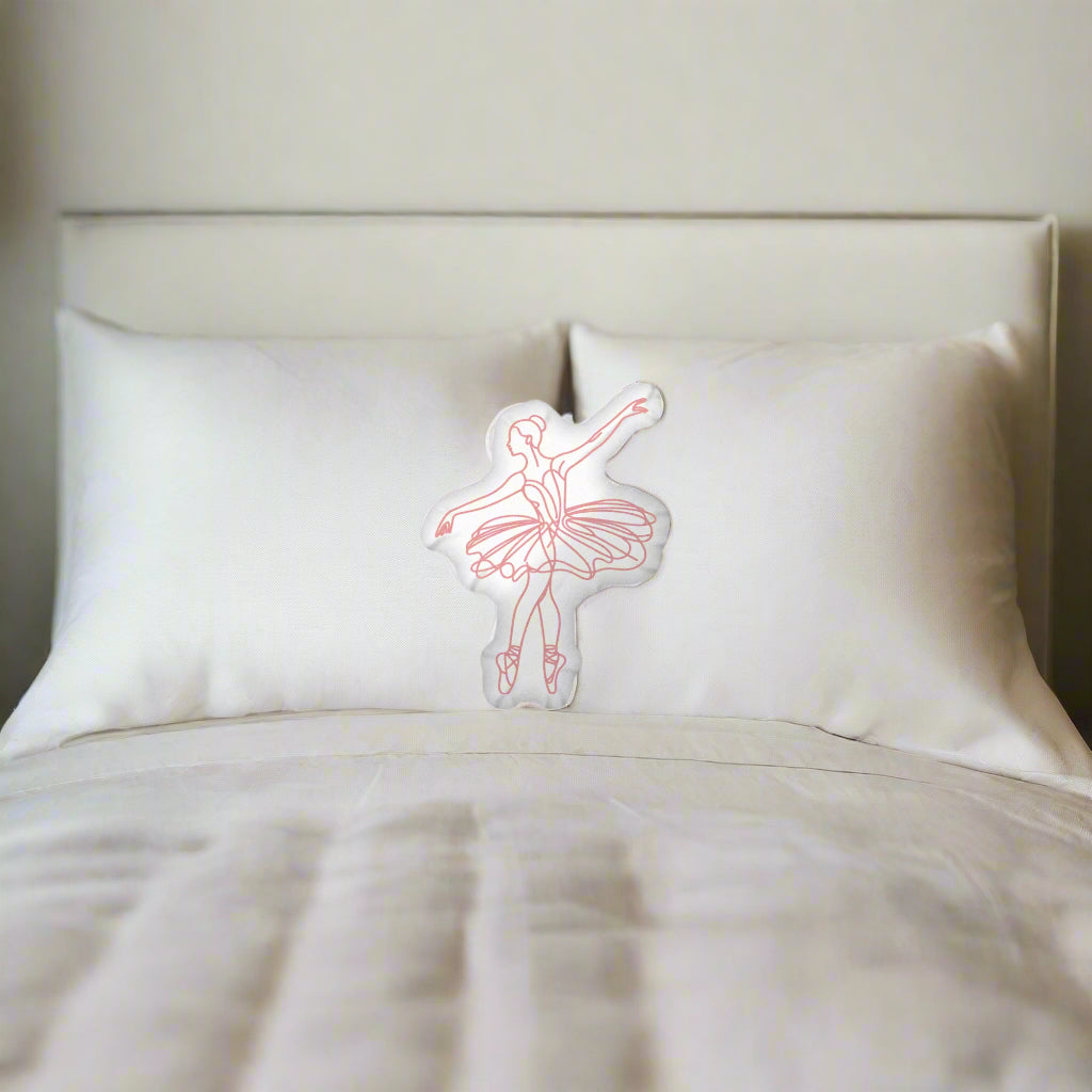 Ballarina Shaped Pillow