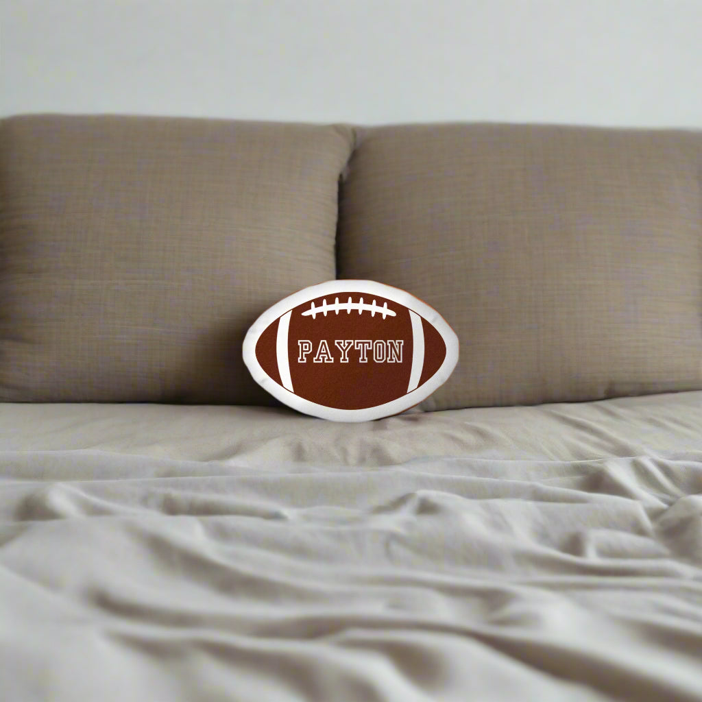 Personalized Football Pillow