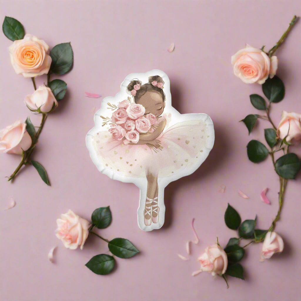 Georgia Princess Ballerina Shaped Pillow