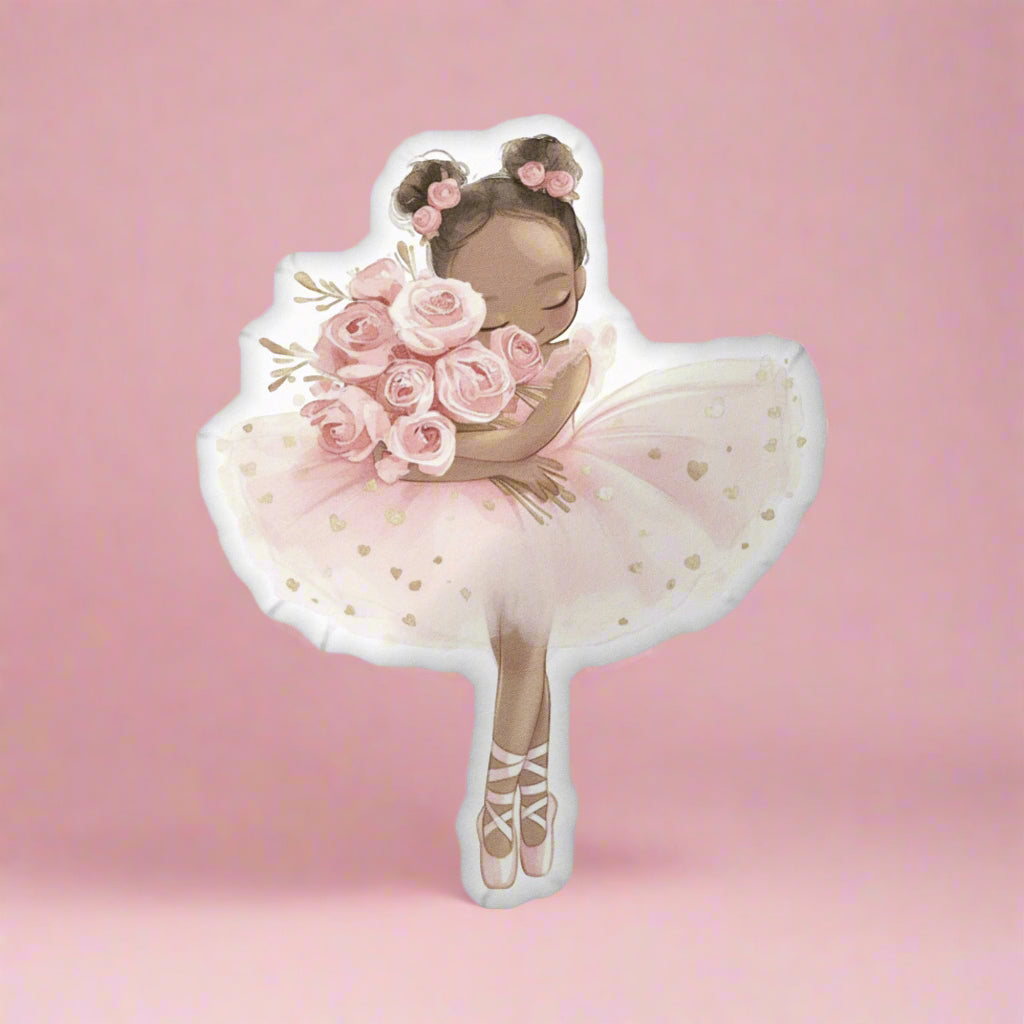 Georgia Princess Ballerina Shaped Pillow