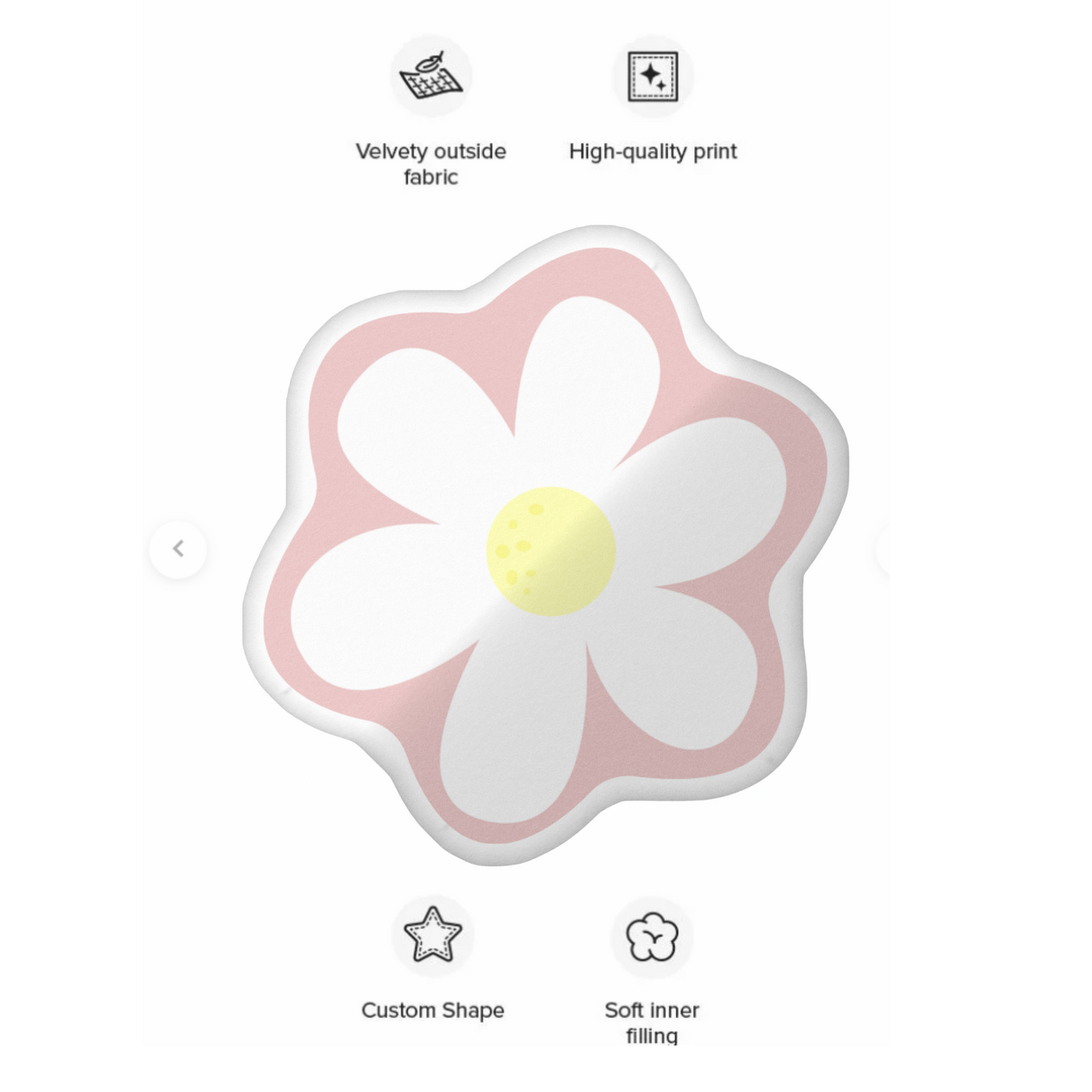 Ms. Daisy Floral Pillow