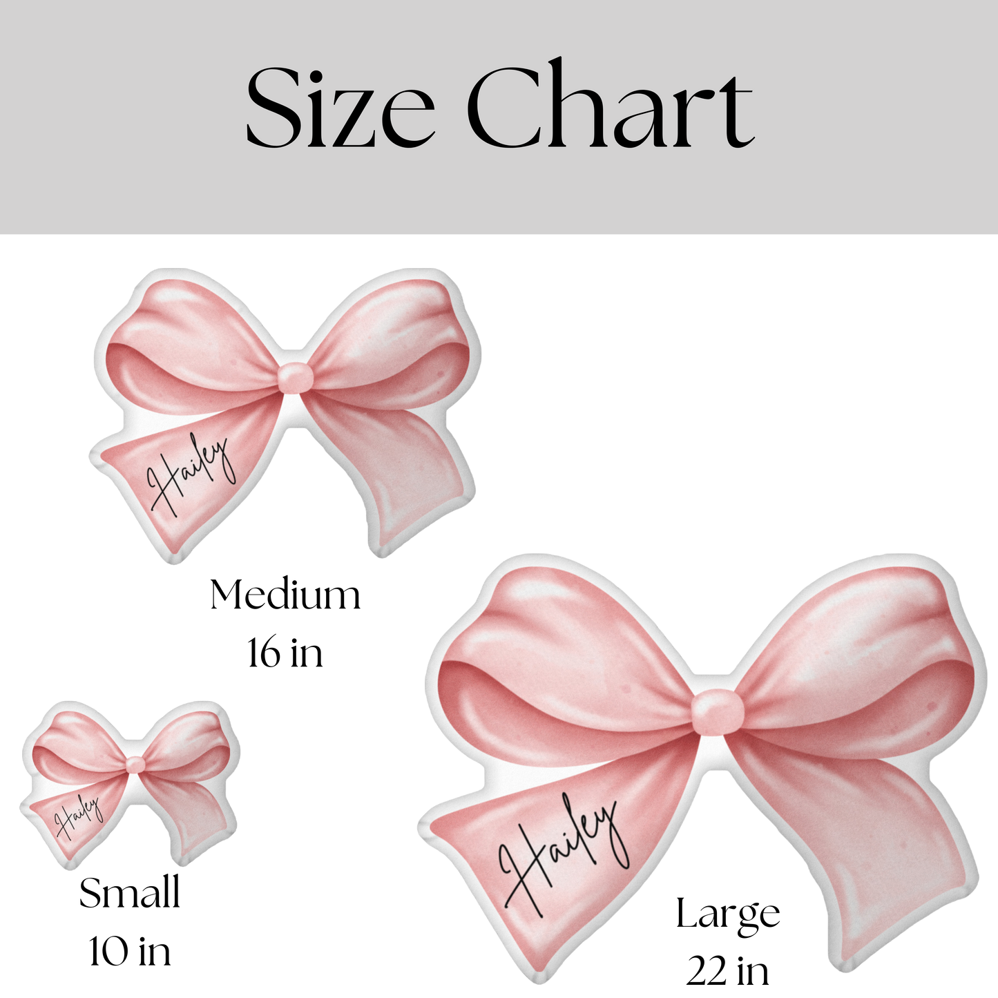 Personalized Coquette Shaped Pillow