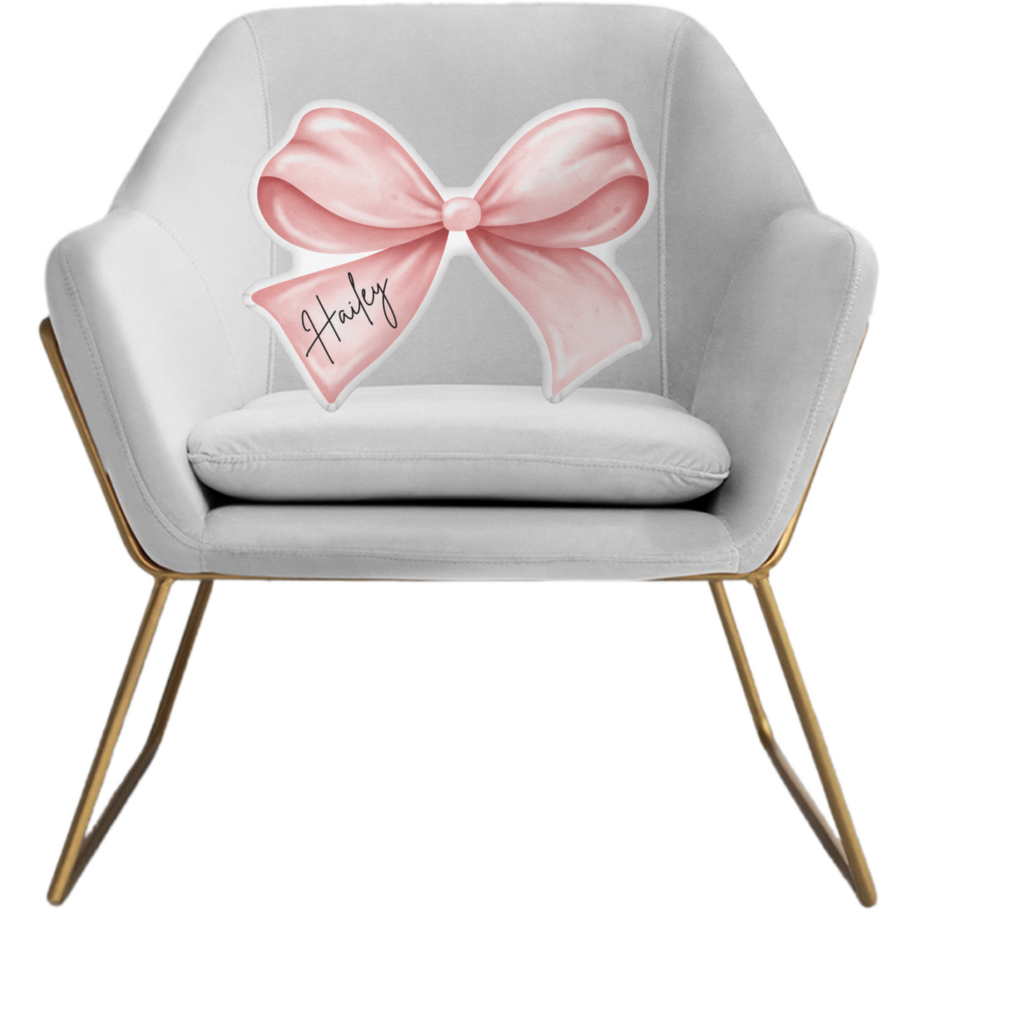 Personalized Coquette Shaped Pillow
