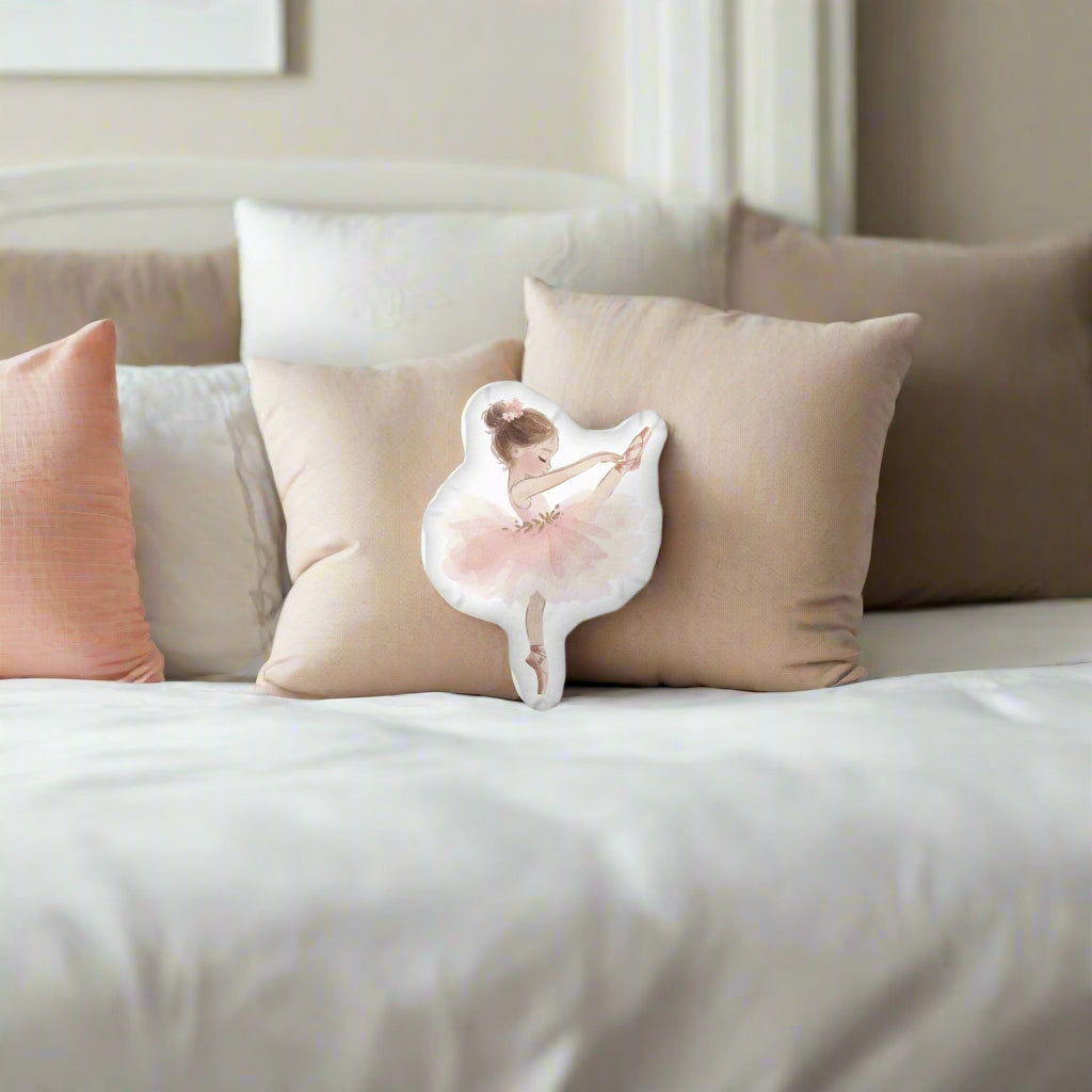 Avery Princess Ballerina Shaped Pillow