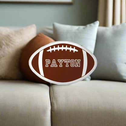Personalized Football Pillow