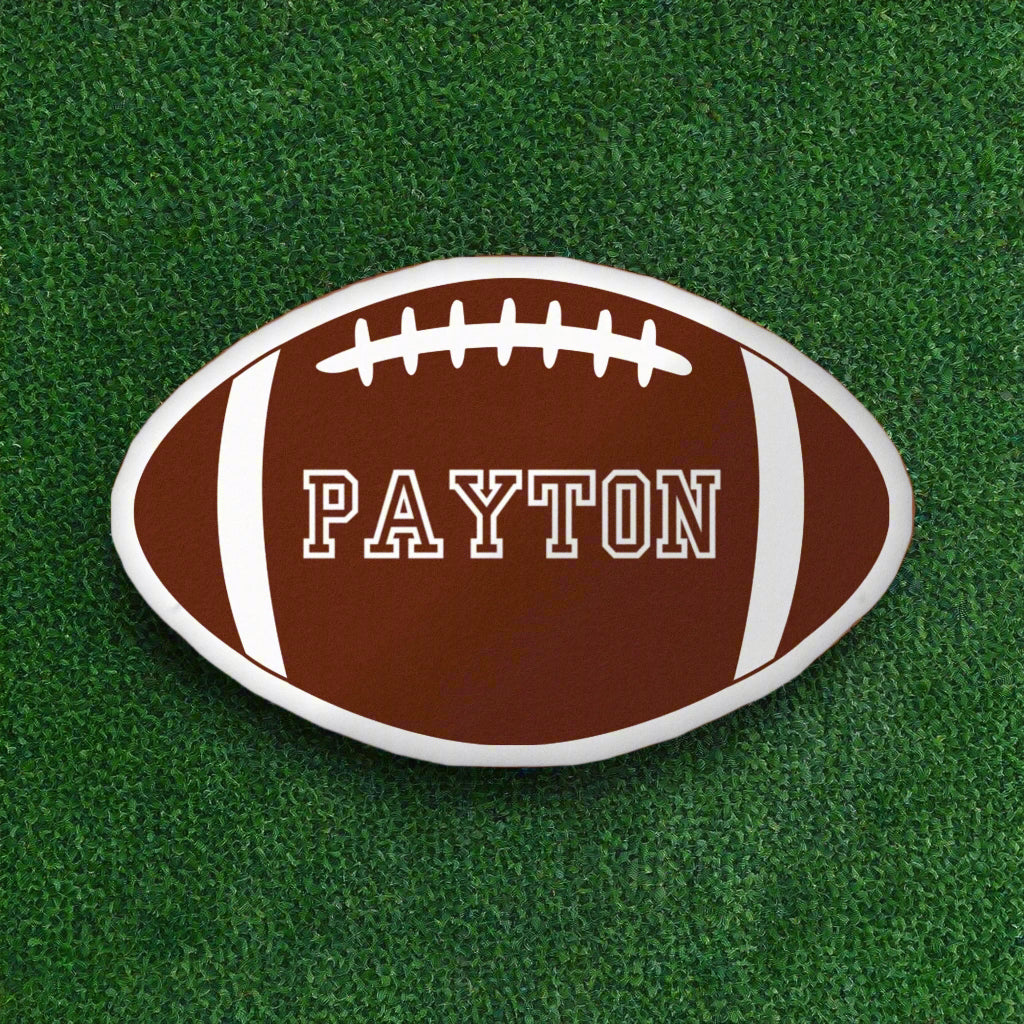 Personalized Football Pillow