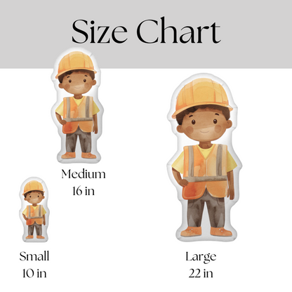 Little Bobby Builder Buddy Shaped Pillow