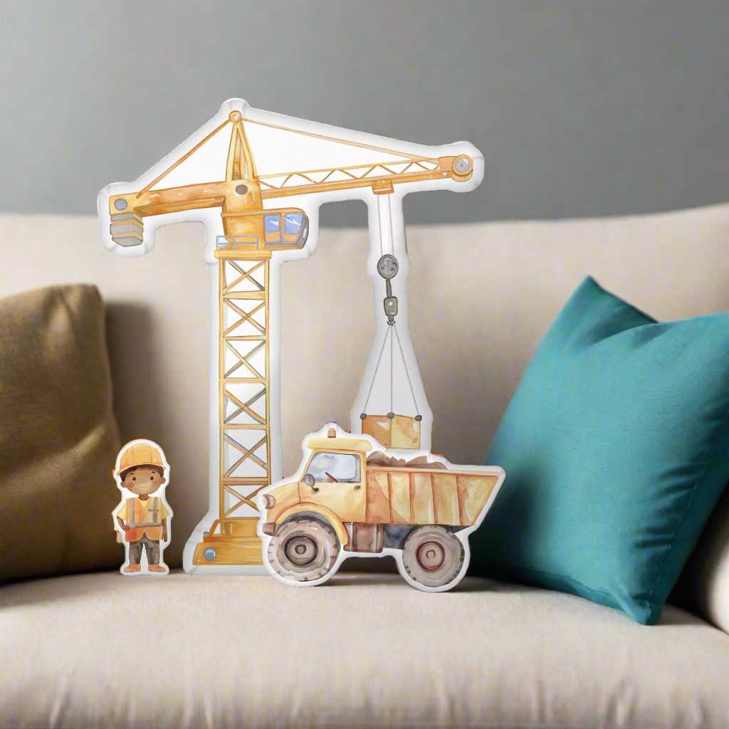 Little Bobby Builder Buddy Shaped Pillow