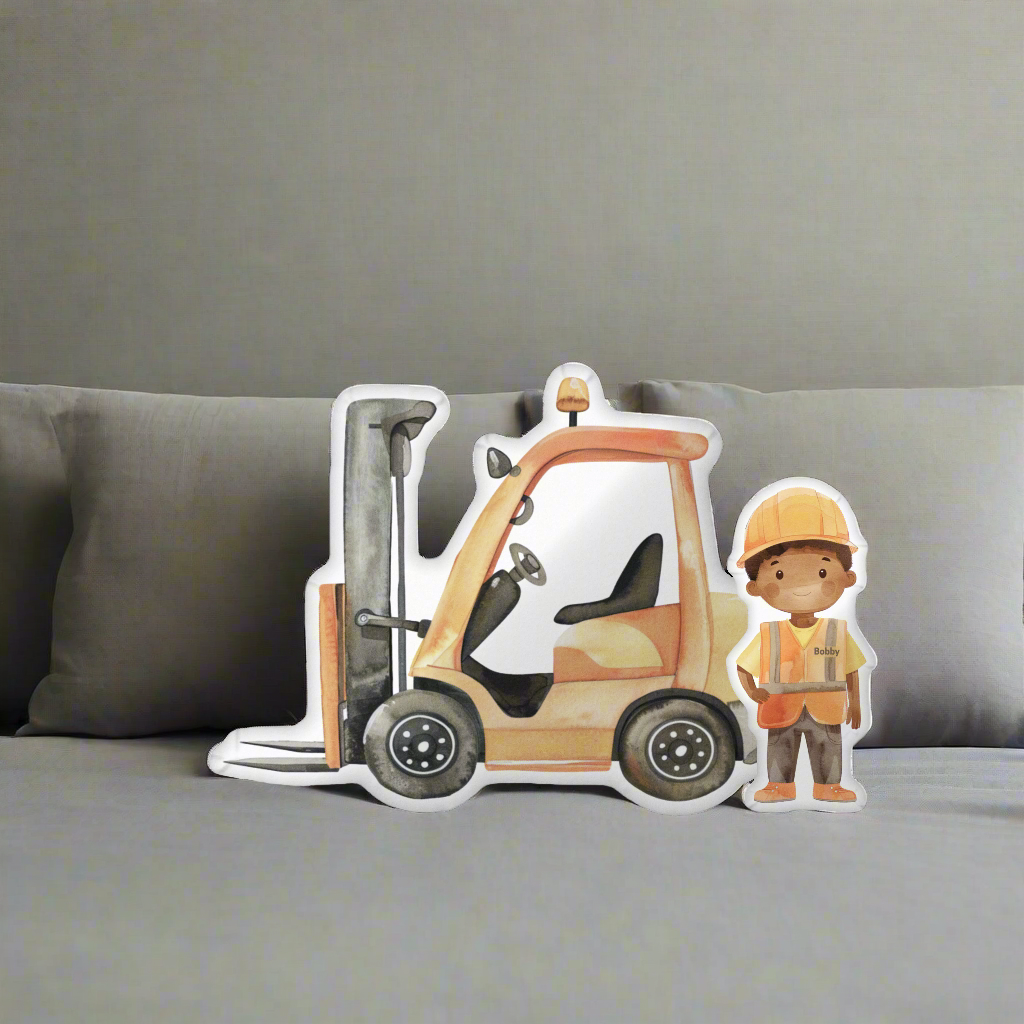 Little Bobby Builder Buddy Shaped Pillow