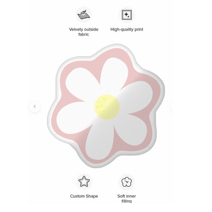 Ms. Daisy Floral Pillow